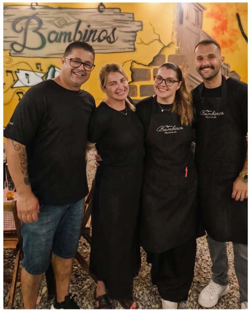 Tradição da Bambinos Pizzaria em São Lourenço do Sul